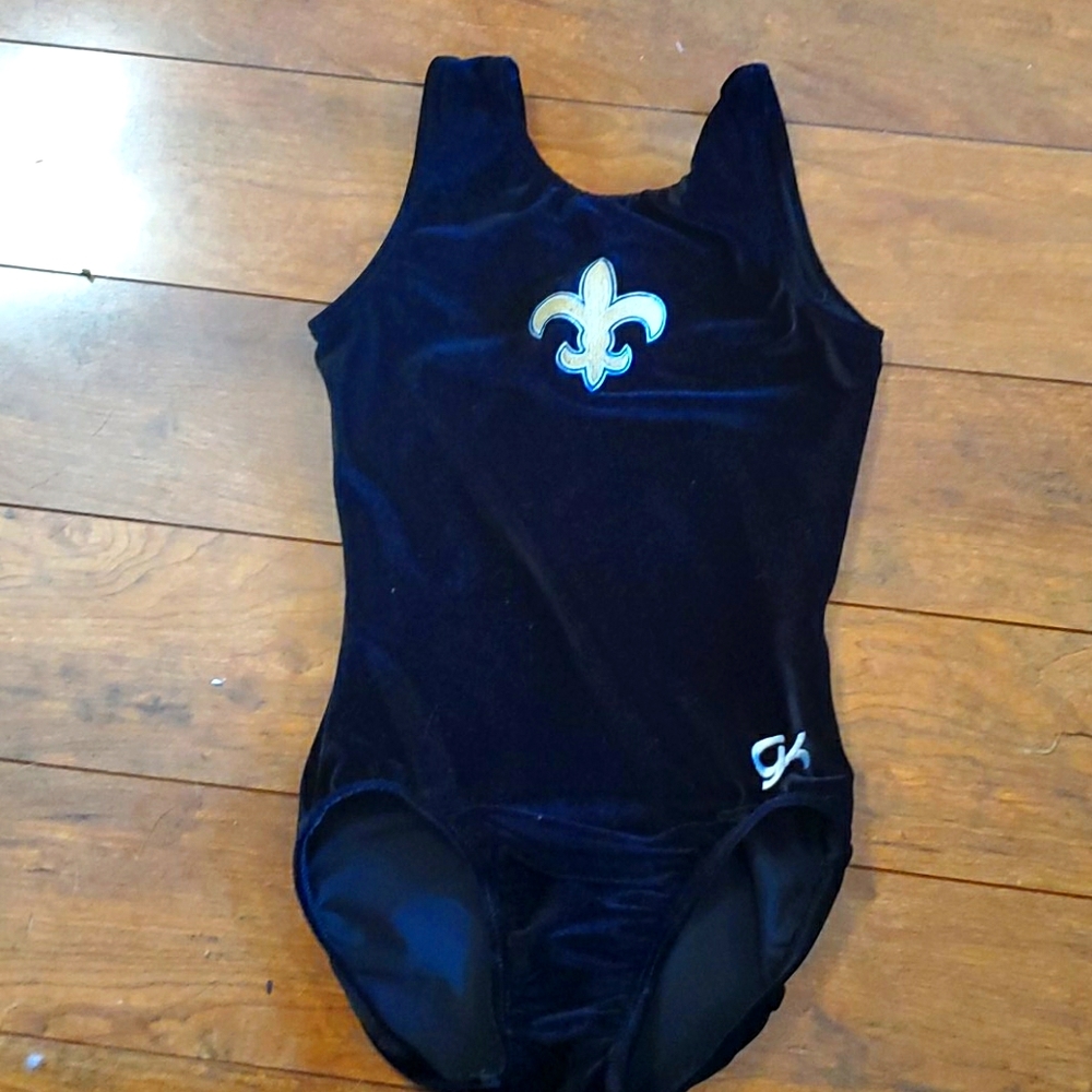 GK elite sportswear saints leotard
